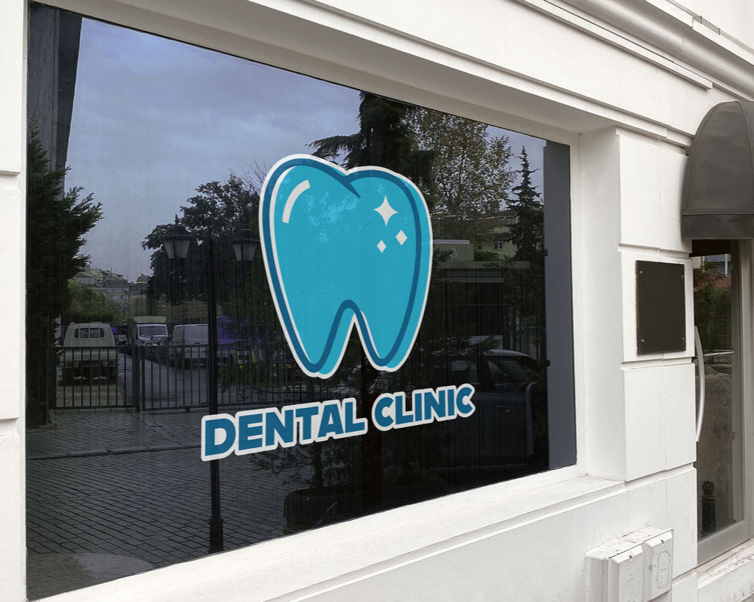 Custom Full-Color Storefront Decals – Business Logo, Hours, & More